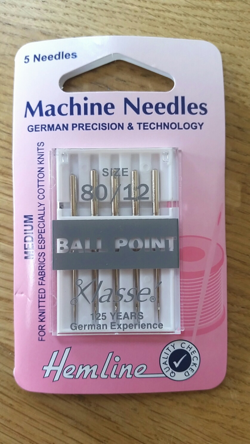 Ballpoint Needles - Medium 80/12